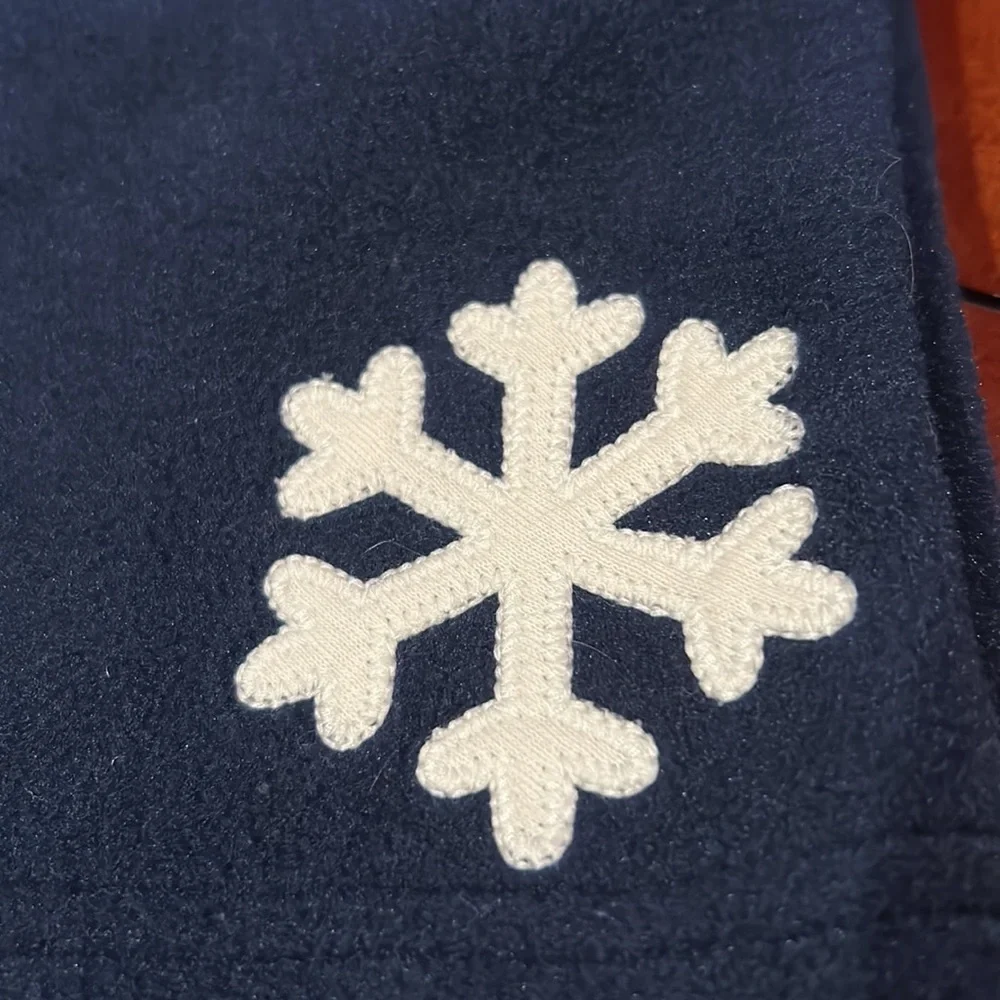 NWT Gymboree Penguin Chalet Fleece Snowflake Pant Size 9